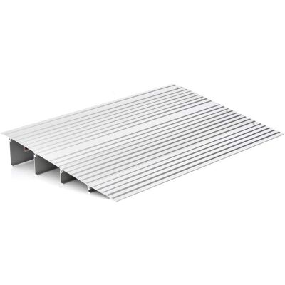 HELLOSHOP26 Rampa Per Soglia Porta 86,5 X 54 X 10,5 Cm Con Altezza Regolabile Superficie Antiscivolo Design Moderno In Alluminio Argento 200020558 HELLOSHOP26 Rampa Per Soglia Porta 86,5 X 54 X 10,5 Cm Con Altezza Regolabile Superficie Antiscivolo Design Moderno In Alluminio Argento 200020558