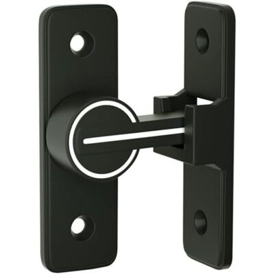 XISRENS Serratura Per Porta Interna Scorrevole Illuminata, Gancio A 90° Per Porte Basculanti, Catenaccio Antifurto Con Fibbia, Per Porte E Finestre (90 Gradi) XISRENS Serratura Per Porta Interna Scorrevole Illuminata, Gancio A 90° Per Porte Basculanti, Catenaccio Antifurto Con Fibbia, Per Porte E Finestre (90 Gradi)