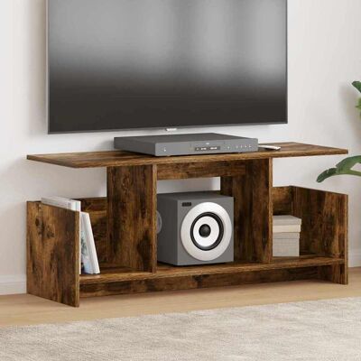 VIDAXL Supporto Tv 102 X 35 X 45 Cm Rovere Fumé Legno Ingegnerizzato VIDAXL Supporto Tv 102 X 35 X 45 Cm Rovere Fumé Legno Ingegnerizzato
