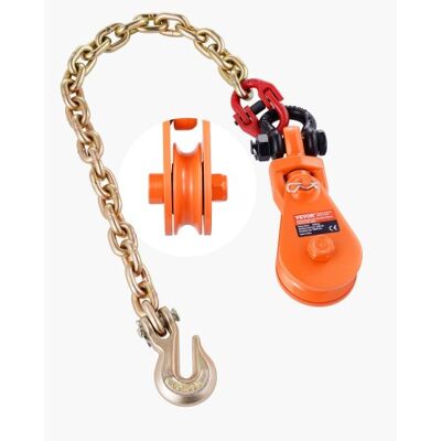 OEM Blocco Di Strappo Da 2 T Con Catena G80, Puleggia Del Blocco Di OEM Blocco Di Strappo Da 2 T Con Catena G80, Puleggia Del Blocco Di