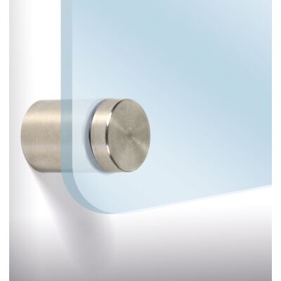 FERRAMENTA1.COM Distanziali Per Targhe D 19xh25 Mm Nichel Satinato - 24 Pz FERRAMENTA1.COM Distanziali Per Targhe D 19xh25 Mm Nichel Satinato - 24 Pz