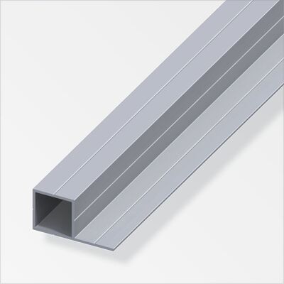 ALFER Tubo Quadrato 1 Lato In Alluminio 23,5x45,5 Mt.1 ALFER Tubo Quadrato 1 Lato In Alluminio 23,5x45,5 Mt.1