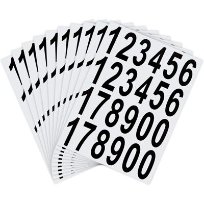 OEM 10 Fogli Di Adesivi Per Numeri Di Cassetta Postale, Adesivi Impermeabili Per Cassette Postali, Case, Porte, Numeri Civici, Per Uso Interno O Esterno (5 Cm) OEM 10 Fogli Di Adesivi Per Numeri Di Cassetta Postale, Adesivi Impermeabili Per Cassette Postali, Case, Porte, Numeri Civici, Per Uso Interno O Esterno (5 Cm)