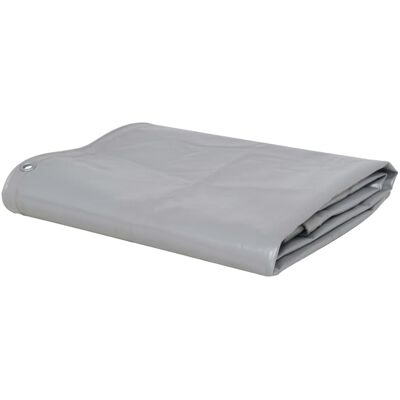 vidaXL 650 g/m² 1,5x20 m Telo Grigio - Tarpaulin vidaXL 650 g/m² 1,5x20 m Telo Grigio - Tarpaulin