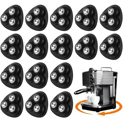 OEM Set Di 24 Rotelle Girevoli A 360° Autoadesive Per Elettrodomestici – Universali, Silenziose E Robuste, Ideali Per Cucine Di Piccole Dimensioni. OEM Set Di 24 Rotelle Girevoli A 360° Autoadesive Per Elettrodomestici – Universali, Silenziose E Robuste, Ideali Per Cucine Di Piccole Dimensioni.