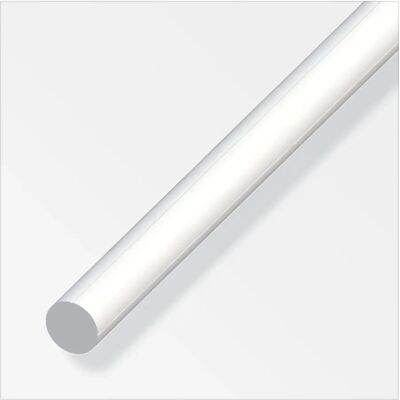 ALFER Barra Tonda 7,5 Pvc Bia - 1 Metro. ALFER Barra Tonda 7,5 Pvc Bia - 1 Metro.