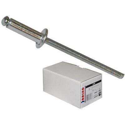 BRIXO Rivetti Alluminio 4,8x25 Conf. 500 Pz BRIXO Rivetti Alluminio 4,8x25 Conf. 500 Pz