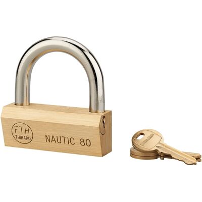 Thirard - Nautic 80mm - 3 chiavi - Lucchetto Thirard - Nautic 80mm - 3 chiavi - Lucchetto
