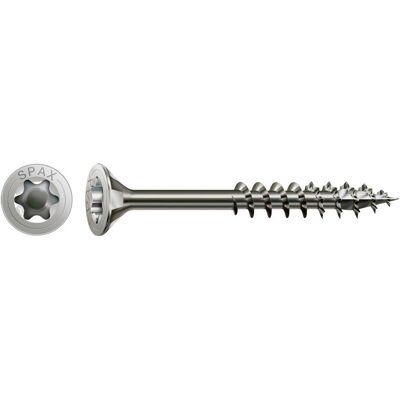 SPAX - 0197000600603 Vite Da Legno 6 Mm 60 Mm T-star Plus Acciaio Inox A2 100 Pz. SPAX - 0197000600603 Vite Da Legno 6 Mm 60 Mm T-star Plus Acciaio Inox A2 100 Pz.