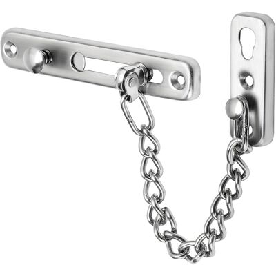 OEM Pomello Di Chiusura A Catena In Acciaio Inox A 2 Pezzi Per Porte E Finestre Domestiche, 12 Cm OEM Pomello Di Chiusura A Catena In Acciaio Inox A 2 Pezzi Per Porte E Finestre Domestiche, 12 Cm