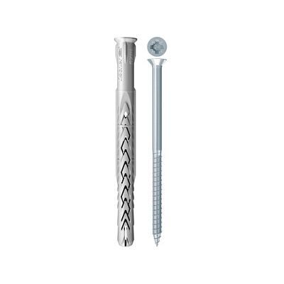 MARCA Fischer Tassello Sxrl-wz 8x100 Vite Pozi 50 Pz MARCA Fischer Tassello Sxrl-wz 8x100 Vite Pozi 50 Pz