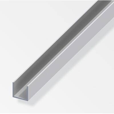 ALFER Profilo A U Aluminium 8.2x10.1x1.3mm Lunghezza 1m Argento - 01065 ALFER Profilo A U Aluminium 8.2x10.1x1.3mm Lunghezza 1m Argento - 01065