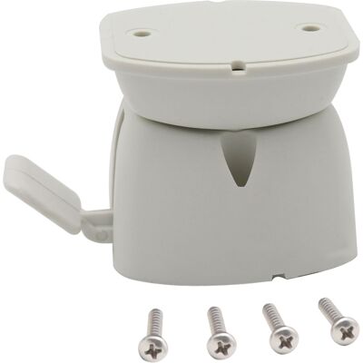 YOTOWN Chiusura Per Porta Di Camper, Staffa In Nylon Con Vite Di Arresto Per Camper, Roulotte, Barca, Casa, Bianca. YOTOWN Chiusura Per Porta Di Camper, Staffa In Nylon Con Vite Di Arresto Per Camper, Roulotte, Barca, Casa, Bianca.