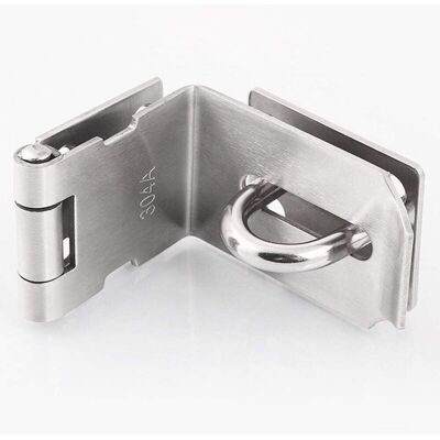 TORMATOR Pezzo Chiusura Per Porta Ad Angolo Retto A 90 Gradi In Acciaio Inossidabile, Fermo Per Lucchetto, Chiusura Per Lucchetto Resistente, Fermo Per Porta, Serratura Per Porta Ad Alta Sicurezza TORMATOR Pezzo Chiusura Per Porta Ad Angolo Retto A 90 Gradi In Acciaio Inossidabile, Fermo Per Lucchetto, Chiusura Per Lucchetto Resistente, Fermo Per Porta, Serratura Per Porta Ad Alta Sicurezza