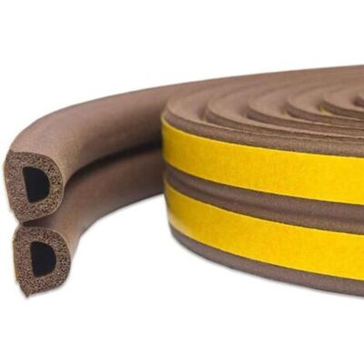 OEM Striscia Sigillante Marrone Da 10 M, Guarnizione Autoadesiva Per Porte E Finestre, Resistente Agli Urti, Striscia Sigillante Con Profilo A D, Sigillante Per Porte E Finestre Con Forte Adesione, Isola OEM Striscia Sigillante Marrone Da 10 M, Guarnizione Autoadesiva Per Porte E Finestre, Resistente Agli Urti, Striscia Sigillante Con Profilo A D, Sigillante Per Porte E Finestre Con Forte Adesione, Isola
