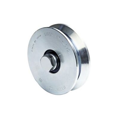 COMUNELLO Ruota Per Cancelli Con Perno Gola Y 2 Cuscinetti Art. 307 Mm. 120x30 6 Pz COMUNELLO Ruota Per Cancelli Con Perno Gola Y 2 Cuscinetti Art. 307 Mm. 120x30 6 Pz