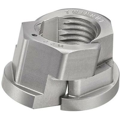 Amf - Molla Twinnut con flangia - Dado di fissaggio - M24 Amf - Molla Twinnut con flangia - Dado di fissaggio - M24
