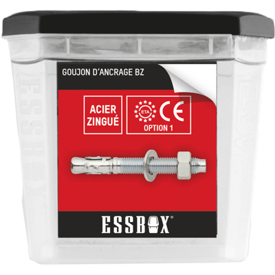 Ancoraggio SCELL-IT M10 x 80mm - Confezione da 25 - Supporto & Stoccaggio Ancoraggio SCELL-IT M10 x 80mm - Confezione da 25 - Supporto & Stoccaggio