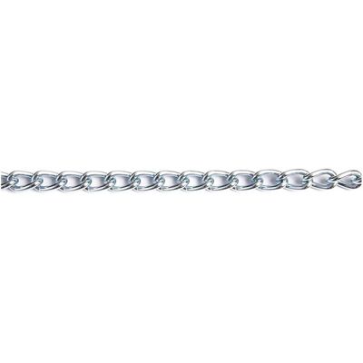 OEM Led Leds - Catena Ornamentale Pretagliata Ritorta Maglia Cort 2,5 Mt Ø 1,2 Mm - Nichelata - OEM Led Leds - Catena Ornamentale Pretagliata Ritorta Maglia Cort 2,5 Mt Ø 1,2 Mm - Nichelata -