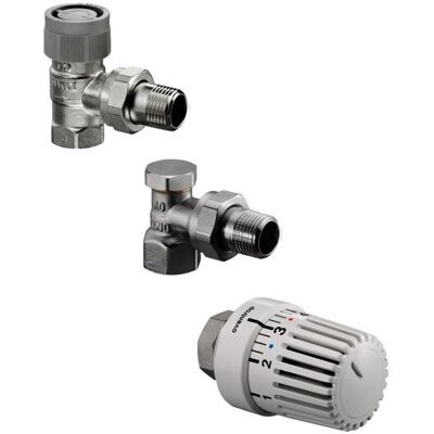 OVENTROP - Set Valvola Thermost. Equ., Dn15, Con Uni Lh, Aq, Combi 2 OVENTROP - Set Valvola Thermost. Equ., Dn15, Con Uni Lh, Aq, Combi 2