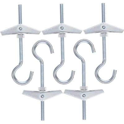OEM 5 Set Di Tasselli A Farfalla Per Ancoraggio Del Cartongesso, Dadi A Farfalla, In Acciaio, Adatti Per Mattoni Forati E Cartongesso, Facili Da Installare, Cacciavite Incluso. OEM 5 Set Di Tasselli A Farfalla Per Ancoraggio Del Cartongesso, Dadi A Farfalla, In Acciaio, Adatti Per Mattoni Forati E Cartongesso, Facili Da Installare, Cacciavite Incluso.