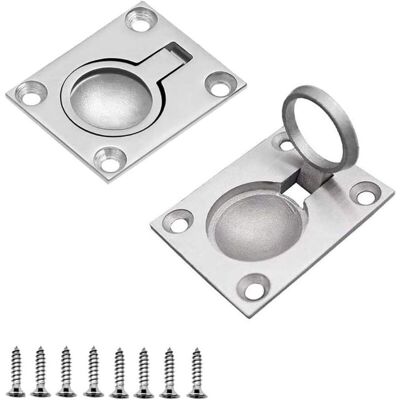 OEM Accessorio Di Sollevamento , Maniglia Marina In Acciaio Inox, Per Portello Di Imbarcazione A Incasso, Maniglia Di Sollevamento A Incasso Con 8 Viti (confezione Da 2, 49 X 39 Mm) OEM Accessorio Di Sollevamento , Maniglia Marina In Acciaio Inox, Per Portello Di Imbarcazione A Incasso, Maniglia Di Sollevamento A Incasso Con 8 Viti (confezione Da 2, 49 X 39 Mm)