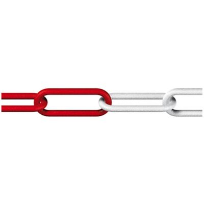 Catena di segnalazione Dörner Helmer - 25m - Rosso/Bianco - Resistente UV Catena di segnalazione Dörner Helmer - 25m - Rosso/Bianco - Resistente UV
