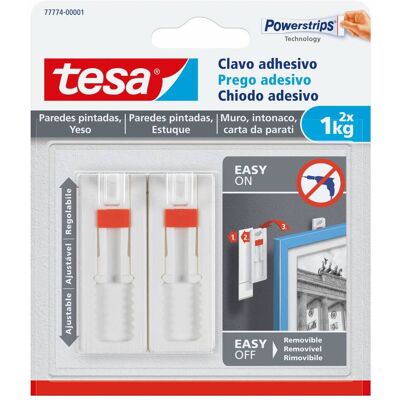 Tesa Ganci X Quadri Adesivi Regol.(pz.2) Tesa Ganci X Quadri Adesivi Regol.(pz.2)