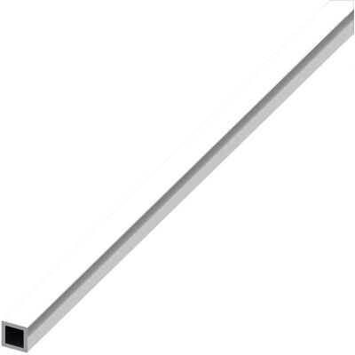 ALFER Tubo Quadrato Alluminio - Cromato - 10x10 Mm 1m - ALFER Tubo Quadrato Alluminio - Cromato - 10x10 Mm 1m -