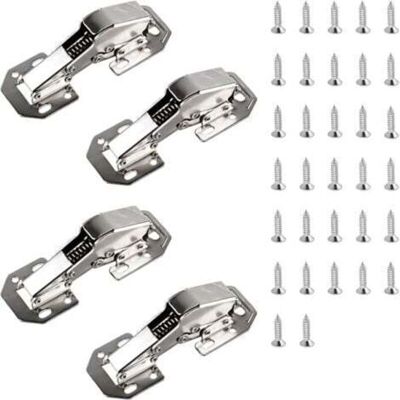 OEM Cerniere Per Armadi - 113 × 43 Mm (5 Pollici) - Cerniera A Vite Con Chiusura Ammortizzata Per Ante Di Armadi Pesanti Con Molla, Cerniera Per Mobili A 90° - Con 32 Viti Con Smorzamento OEM Cerniere Per Armadi - 113 × 43 Mm (5 Pollici) - Cerniera A Vite Con Chiusura Ammortizzata Per Ante Di Armadi Pesanti Con Molla, Cerniera Per Mobili A 90° - Con 32 Viti Con Smorzamento