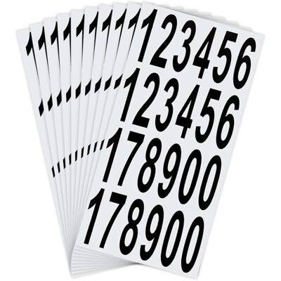 OEM 10 Fogli Per Cassette Postali Adesivi Numerici Impermeabili Per Cassetta Postale, Casa, Porta, Numero Civico, Per Interni O Esterni (7,5 Cm) OEM 10 Fogli Per Cassette Postali Adesivi Numerici Impermeabili Per Cassetta Postale, Casa, Porta, Numero Civico, Per Interni O Esterni (7,5 Cm)
