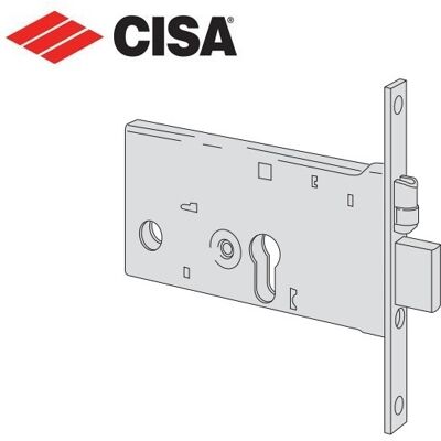 CISA Serratura Da Infilare A Cilindro Per Fasce 44371-90 CISA Serratura Da Infilare A Cilindro Per Fasce 44371-90