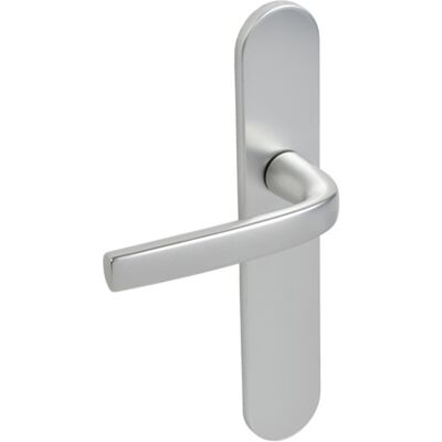 Set maniglie Logio Argento - 195mm Interasse - Alluminio Set maniglie Logio Argento - 195mm Interasse - Alluminio