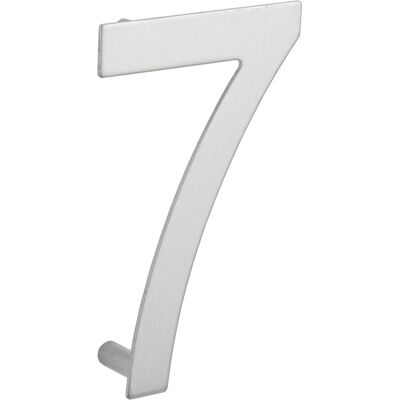 THIRARD Numero Civico 7 In Acciaio Inox 304, Altezza 100 Mm, Con Distanziatori – THIRARD Numero Civico 7 In Acciaio Inox 304, Altezza 100 Mm, Con Distanziatori –