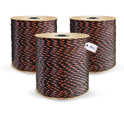 DQ-PP Corda Intrecciata In Polipropilene - 12mm X 30m - Nero - Corda Ad Alta Resistenza Per Fai Da Te, Campeggio Ed Esterni (1415 Kg) DQ-PP Corda Intrecciata In Polipropilene - 12mm X 30m - Nero - Corda Ad Alta Resistenza Per Fai Da Te, Campeggio Ed Esterni (1415 Kg)