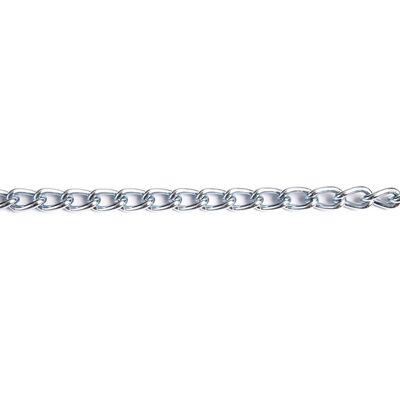 OEM Catena Ornamentale Pretagliata Ritorta Maglia Cort 2,5 Mt Ø 3 Mm - Nichelata OEM Catena Ornamentale Pretagliata Ritorta Maglia Cort 2,5 Mt Ø 3 Mm - Nichelata