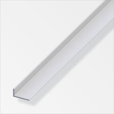 ALFER Angolare 35x20x2 Alluminio Argento 1metro ALFER Angolare 35x20x2 Alluminio Argento 1metro