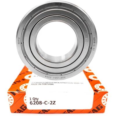FAG 6315 MC3 Cuscinetto a sfere - ID 75mm, AD 160mm, Larghezza 37mm FAG 6315 MC3 Cuscinetto a sfere - ID 75mm, AD 160mm, Larghezza 37mm