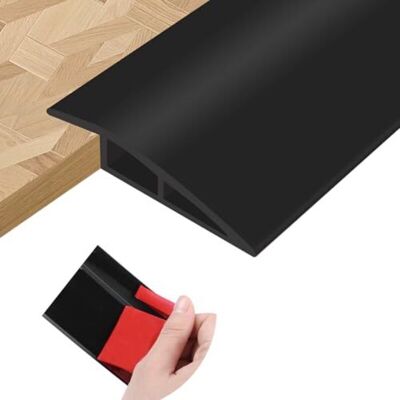 LIIYIELA Profilo Di Transizione Autoadesivo Per Soglie Di Porte, Compensazione Dell'altezza, Striscia Di Transizione In Pvc Per Pavimenti, Soglie Di Porte, Strisce Di Copertura Per Pavimenti E Soglie (nero, 10 LIIYIELA Profilo Di Transizione Autoadesivo Per Soglie Di Porte, Compensazione Dell'altezza, Striscia Di Transizione In Pvc Per Pavimenti, Soglie Di Porte, Strisce Di Copertura Per Pavimenti E Soglie (nero, 10