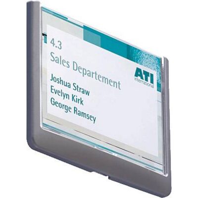 Durable Insegna Della Porta Click Sign - 4861 (l X A) 149 Mm X 105.5 Mm Grafite 486137 - Durable Insegna Della Porta Click Sign - 4861 (l X A) 149 Mm X 105.5 Mm Grafite 486137 -