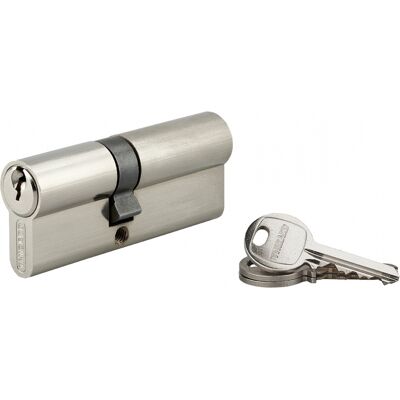 THIRARD Cilindro Europeo Sa 35 X 45 Mm Nichelato, 3 Chiavi Con Vite Di 45 Mm – THIRARD Cilindro Europeo Sa 35 X 45 Mm Nichelato, 3 Chiavi Con Vite Di 45 Mm –