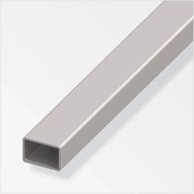 ALFER Tubo Rettangolare 35x20x1 Acciaio - 1 Metro. ALFER Tubo Rettangolare 35x20x1 Acciaio - 1 Metro.