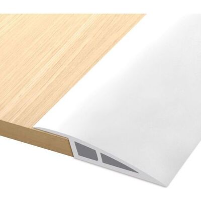 SIOKS Barra Di Livellamento Adesiva Per Soglia Da 2,5 M - Soglia Adesiva In Pvc Per Porte - Barra Di Livellamento Per Soglie Di Altezza 5 Mm E 10 Mm - Bianca SIOKS Barra Di Livellamento Adesiva Per Soglia Da 2,5 M - Soglia Adesiva In Pvc Per Porte - Barra Di Livellamento Per Soglie Di Altezza 5 Mm E 10 Mm - Bianca