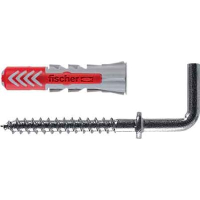 Fischer Tassello 'duopower' Con Gancio Medio 6/2 - Ø 6x30 Mm Fischer Tassello 'duopower' Con Gancio Medio 6/2 - Ø 6x30 Mm