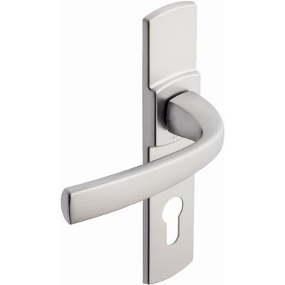 VACHETTE - Set Per Porte Muze Bezault - Interasse 165 Mm - Velluto Cromato - Chiave I - 4075/6390 VACHETTE - Set Per Porte Muze Bezault - Interasse 165 Mm - Velluto Cromato - Chiave I - 4075/6390
