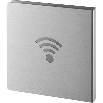 THIRARD Targa Segnaletica <>, Acciaio Inox Spazzolato, 120 X 120 Mm, Sagomata – THIRARD Targa Segnaletica <>, Acciaio Inox Spazzolato, 120 X 120 Mm, Sagomata –