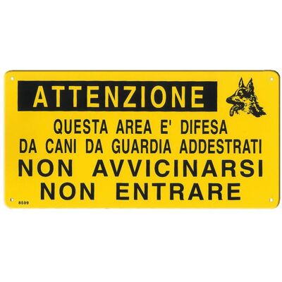 RECORD Targa In Metallo Attenzione Non Avvicinarsi Non Entrare RECORD Targa In Metallo Attenzione Non Avvicinarsi Non Entrare