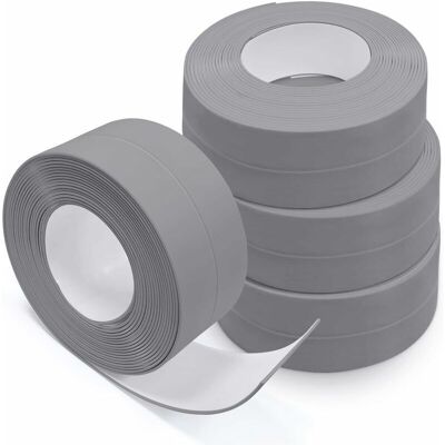 OEM Prodotto Sigillante Per Pareti E Facciate, Guarnizione Adesiva Per La Parte Inferiore Delle Porte, 4 Rotoli Di Striscia Sigillante, Pvc Autoadesivo, Per Wc, Vasche Da Bagno, Angoli Delle Pareti, Piast OEM Prodotto Sigillante Per Pareti E Facciate, Guarnizione Adesiva Per La Parte Inferiore Delle Porte, 4 Rotoli Di Striscia Sigillante, Pvc Autoadesivo, Per Wc, Vasche Da Bagno, Angoli Delle Pareti, Piast