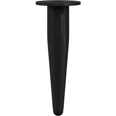 HELLOSHOP26 Set Di 2 Gambe Per Mobili Cilindriche Resistenti Design Moderno Interno 40 X 40 X 98 Mm In Ferro Nero 020051991 HELLOSHOP26 Set Di 2 Gambe Per Mobili Cilindriche Resistenti Design Moderno Interno 40 X 40 X 98 Mm In Ferro Nero 020051991
