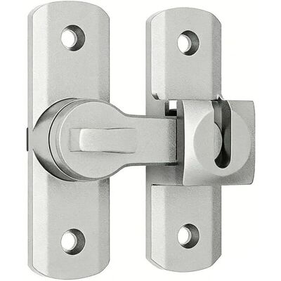 OEM Serratura Scorrevole Argento Per Porte Interne A 90/180 Gradi, Chiusura Per Porte Esterne, In Lega Di Zinco, Antifurto Per Finestre, Armadi E Cucine, 1 Pezzo. OEM Serratura Scorrevole Argento Per Porte Interne A 90/180 Gradi, Chiusura Per Porte Esterne, In Lega Di Zinco, Antifurto Per Finestre, Armadi E Cucine, 1 Pezzo.